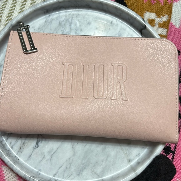 Dior Handbags - Baby Pink Dior makeup bag